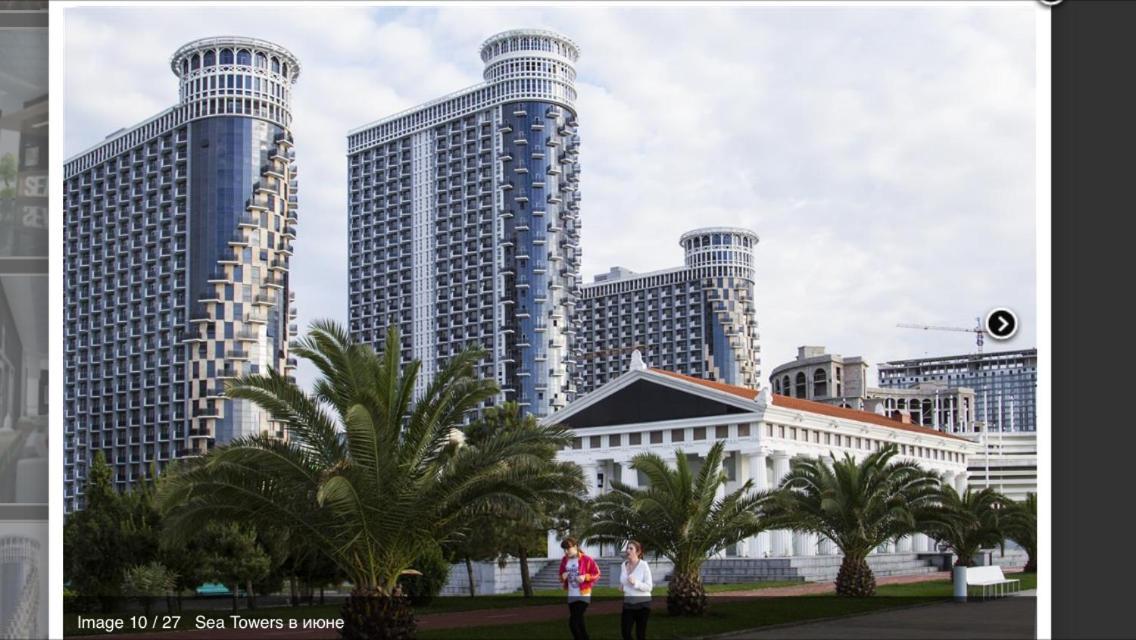 Apartment Sea Tower Khimshiashvili 15 Batumi Bagian luar foto